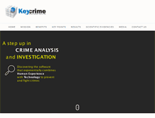 Tablet Screenshot of keycrime.com